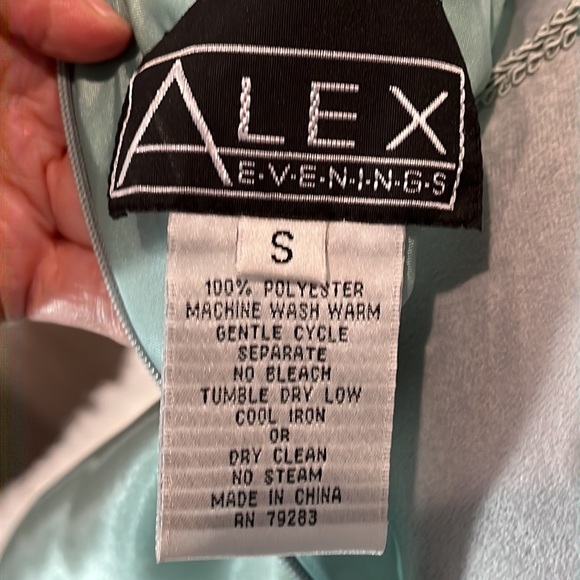 Seafoam Green Evening Gown by Alex Evenings NWT - Picture 7 of 10